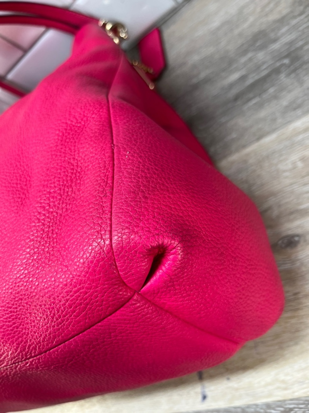7000 Coach pink leather shoulder bag 7000COACHP - Picture 8 of 15